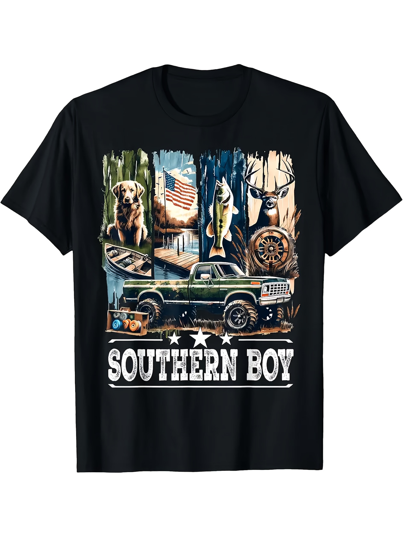 Hunting Outdoor Boys - T-shirt de chasse au canard avec