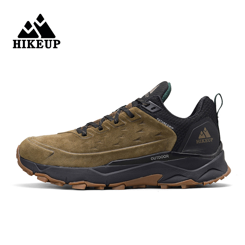 Hunting Outdoor Boots - HIKEUP-Chaussures coordonnantes pour homme, semelle extérieure