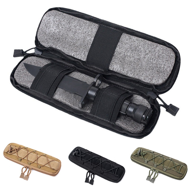 Outdoor Hunting Knife Set - Ensemble de couteaux tactiques Molle multifonctionnels