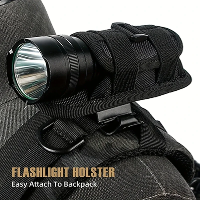 Outdoor Hunting Lights - Housse de lampe de poche tactique,