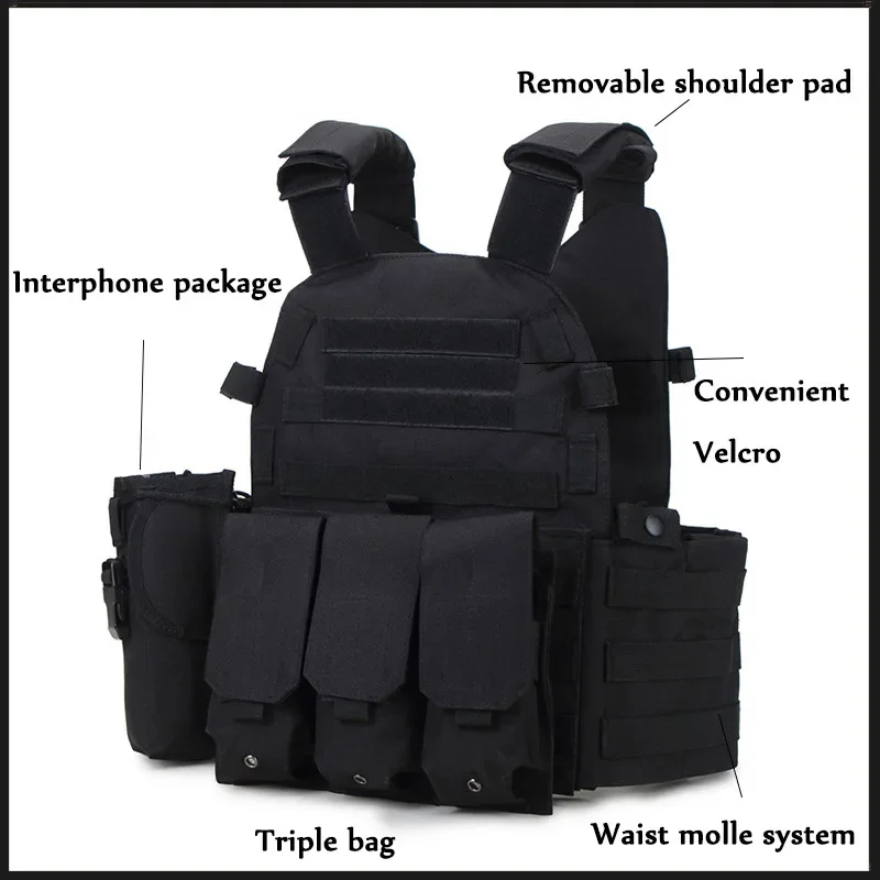 Outdoor Hunting Tv - Gilet tactique d'extérieur pour jeu CS,