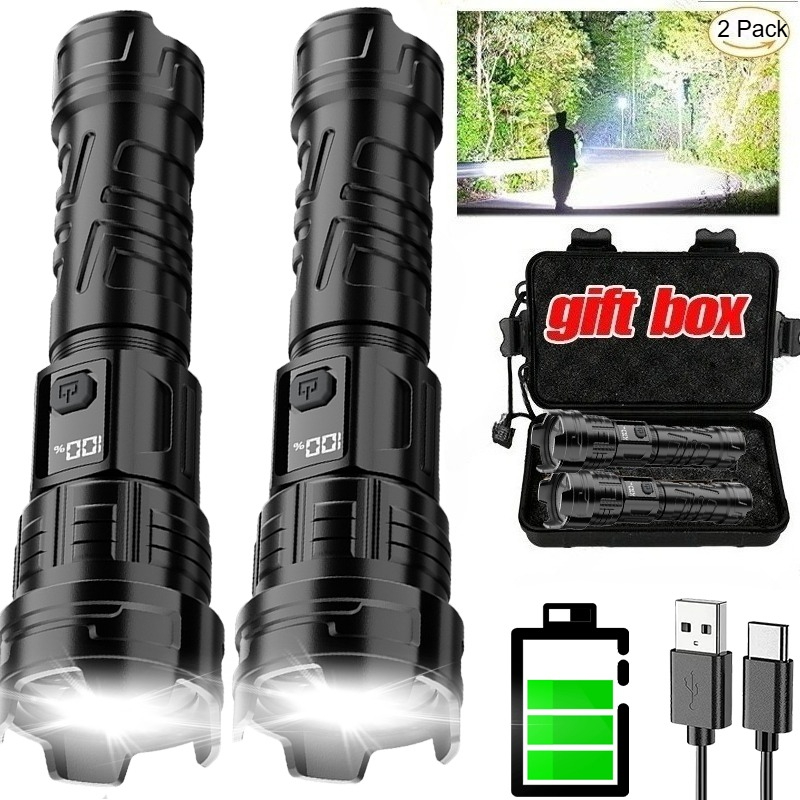 Outdoor Hunting Lights - Lampe de poche LED très brillante,