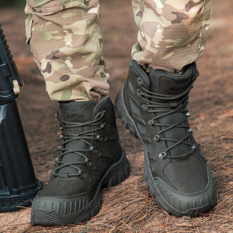 Hunting Outdoor Boots - Bottes tactiques pour hommes, imperméables, ultralégères,