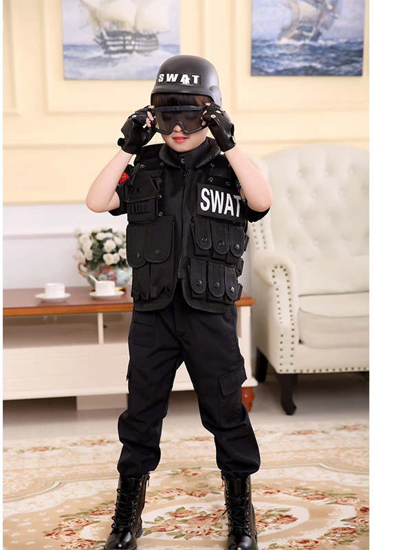 Hunting Outdoor Boys - Halloween 2025 enfants chasse militaire tactique