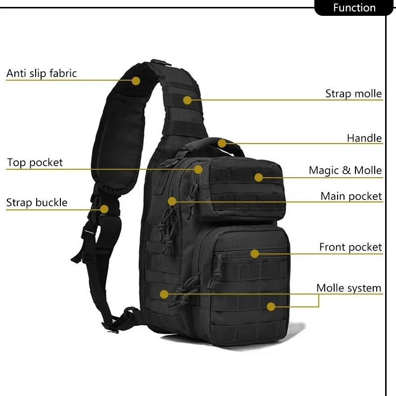 Sac à bandoulière extérieur D1 - Hunting Outdoor Day avis et prix