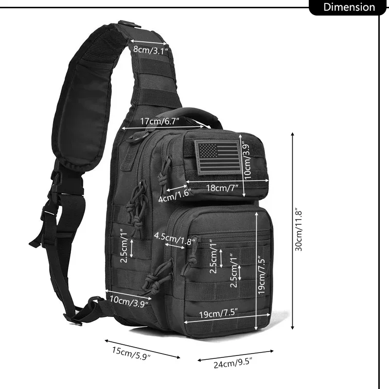 Sac à bandoulière extérieur D1 - Hunting Outdoor Day avis et prix