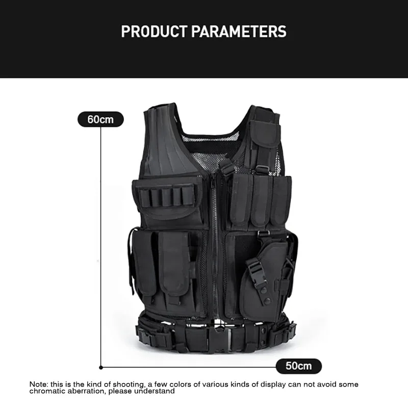 Gilet tactique Molle réglable, - Hunting Outdoor Game avis et prix