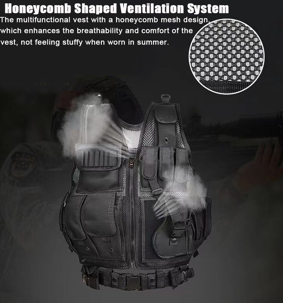 Gilet tactique Molle réglable, - Hunting Outdoor Game avis et prix