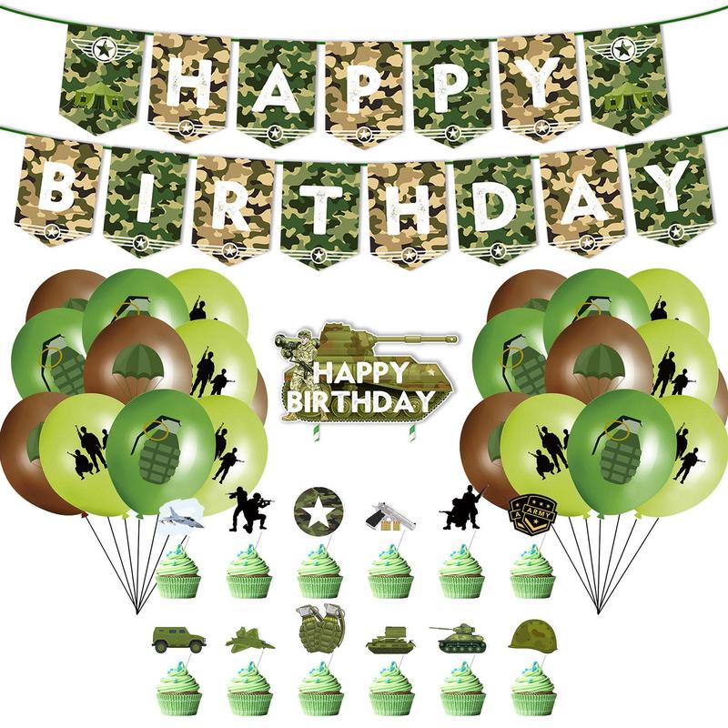 CamSolomon-Ballons de décorati - Hunting Outdoor Boys avis et prix