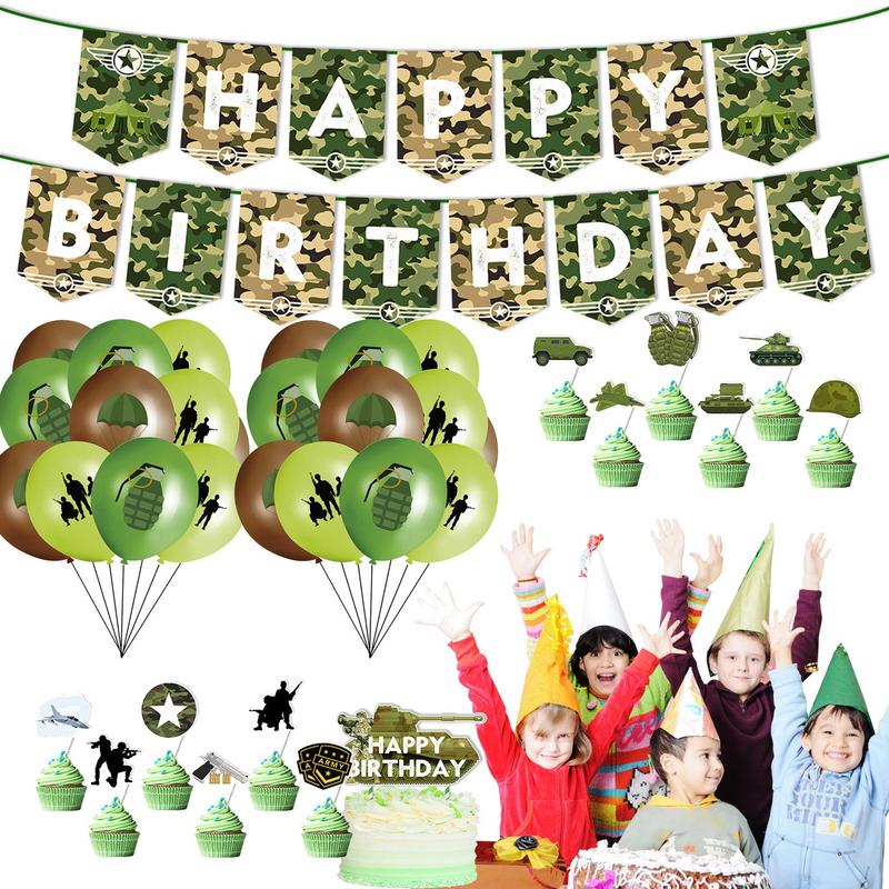 CamSolomon-Ballons de décorati - Hunting Outdoor Boys avis et prix