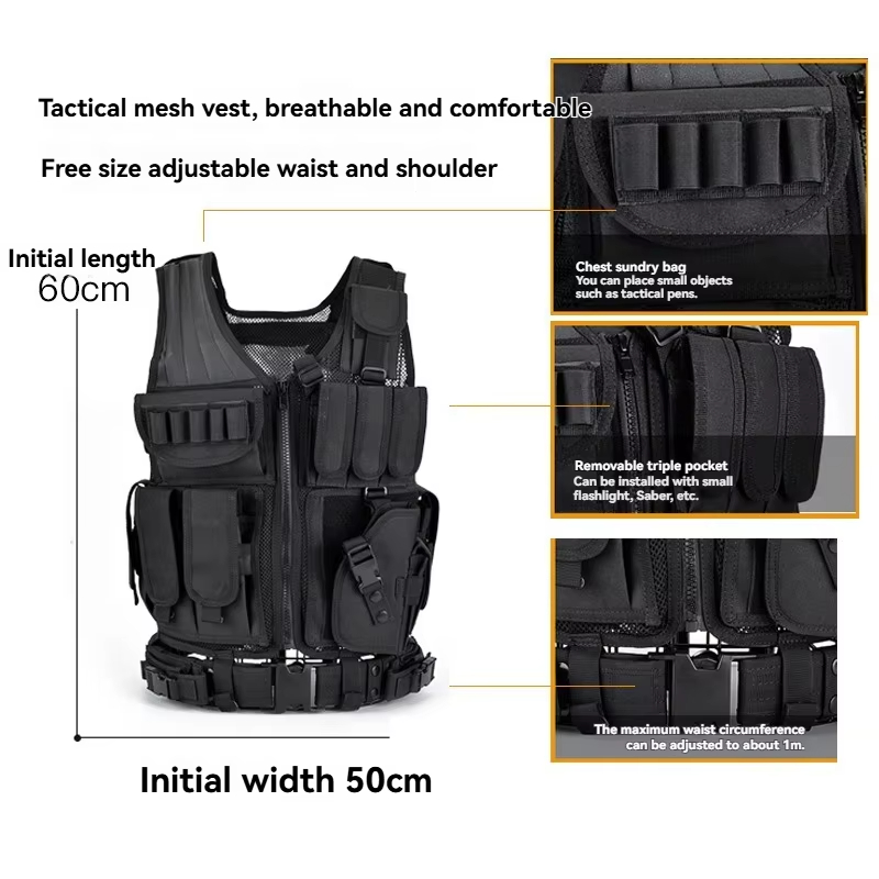 Gilet tactique réglable et res - Hunting Outdoor Game avis et prix