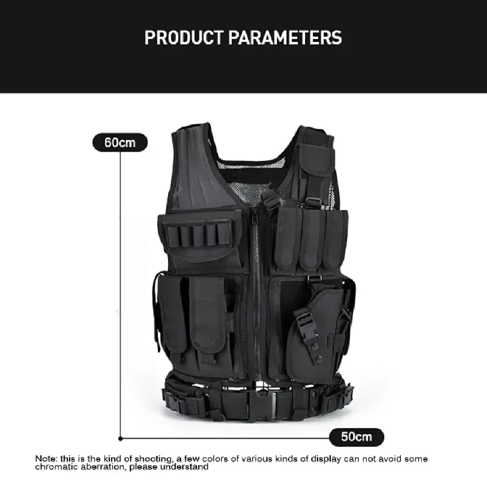 Gilet tactique Molle réglable, - Hunting Outdoor Game avis et prix