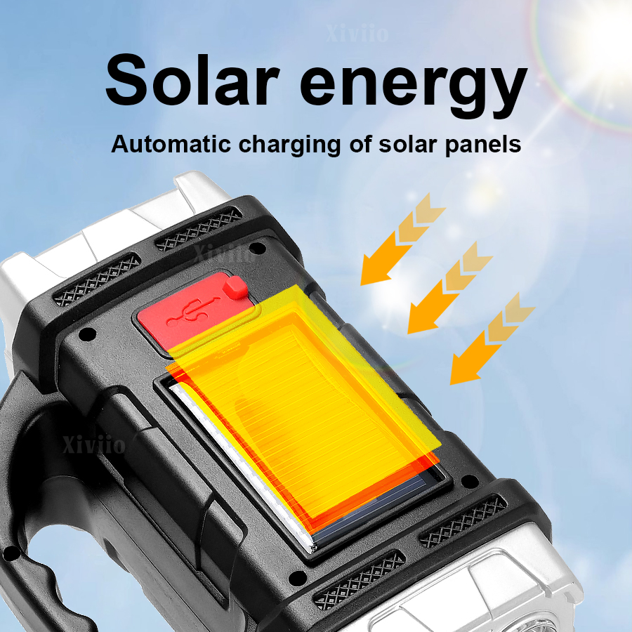 Nouvelle Lampe Torche Solaire  - Outdoor Hunting Lights avis et prix