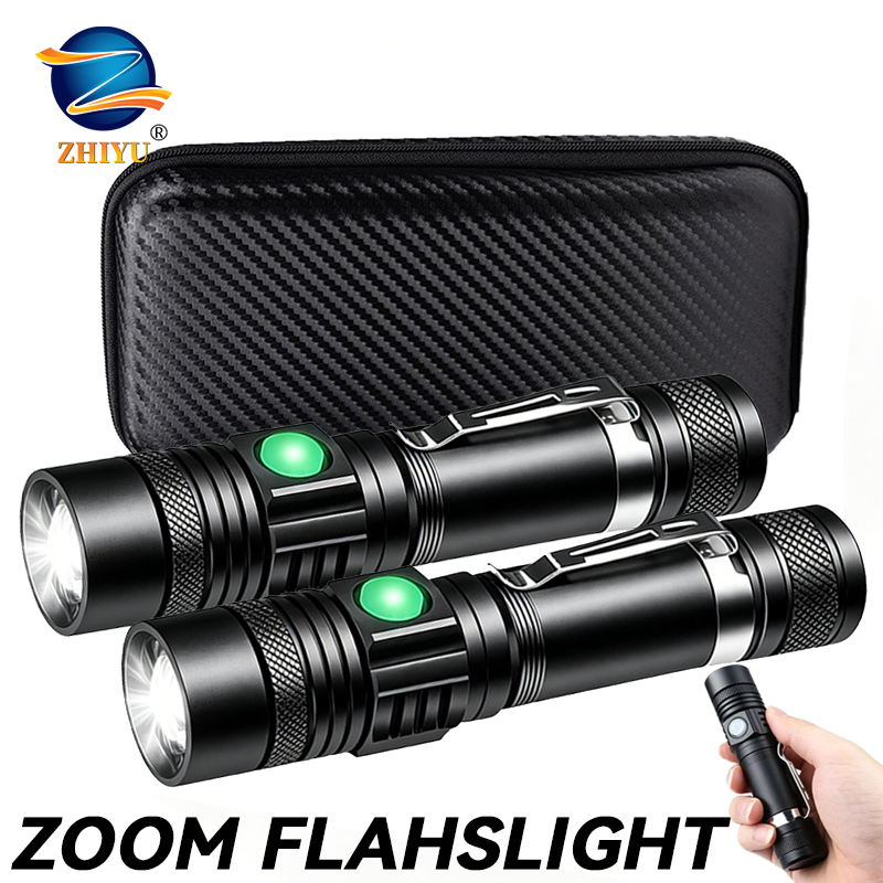 Lampe torche LED T6 rechargeab - Outdoor Hunting Lights avis et prix